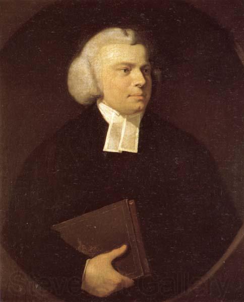 Sir Joshua Reynolds Portrait of a Clergyman Norge oil painting art